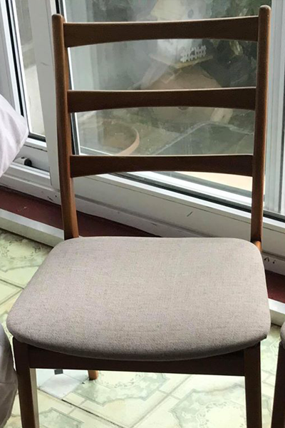 Chair after repair
